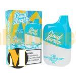 پاد یکبار مصرف هلو بلوبری یخ کلود نوردز <br><span>Cloud Nurdz ICED Blue Raspberry Peach 4500 Puff</span>